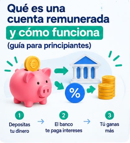 Qué es una cuenta remunerada y cómo funciona (guía para principiantes)